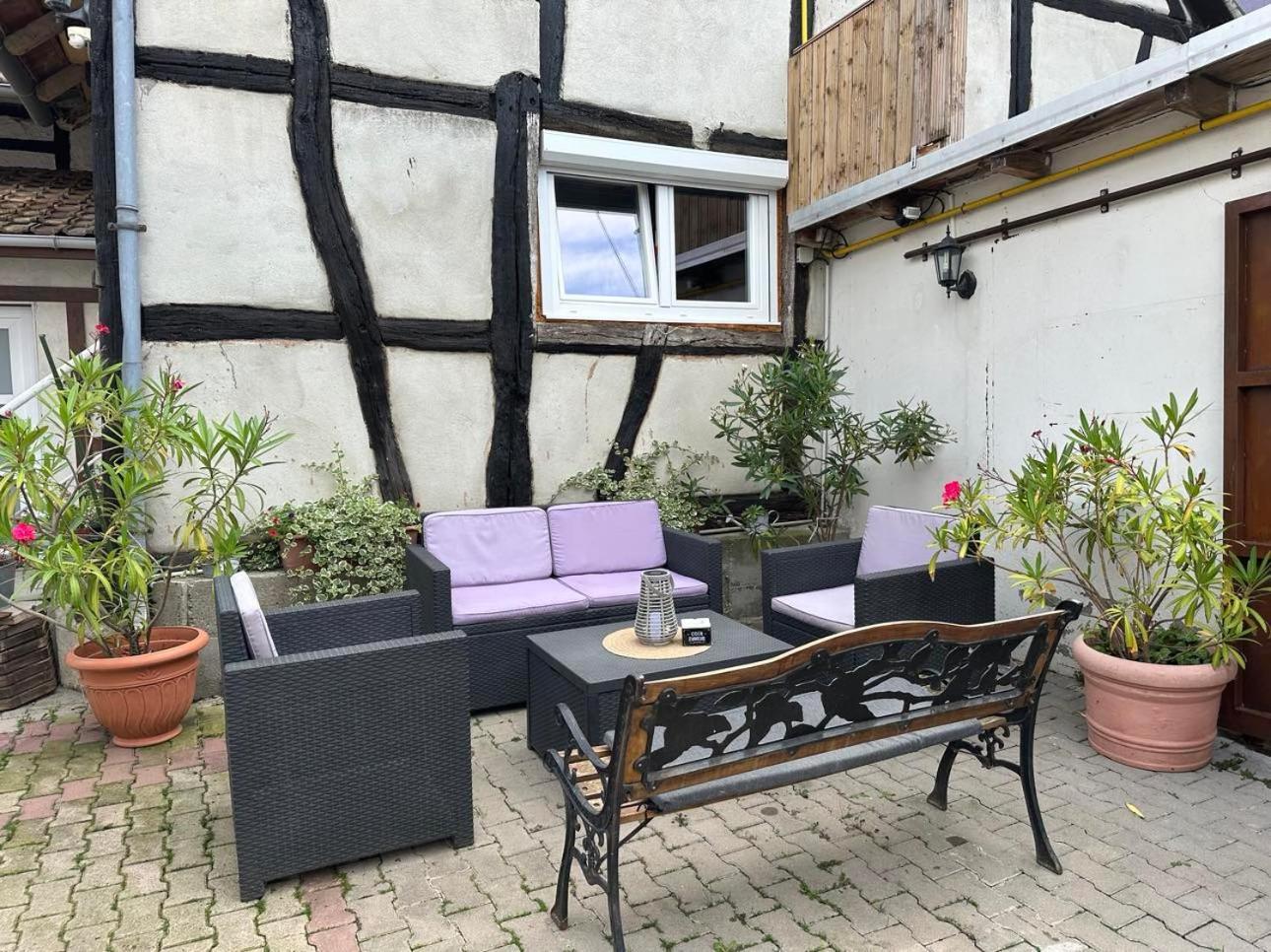 Gite Au Giessen - Loft Biesheim Exteriör bild